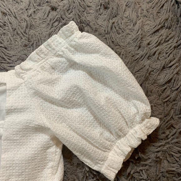 NWT Peixoto white Quinn Crop Top (sz S) & Aurora Mini Skirt (sz M) set - Picture 7 of 10